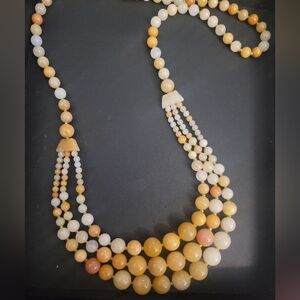 Antique handcarved JADE Necklace